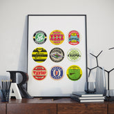 Watford Beer Mat Art