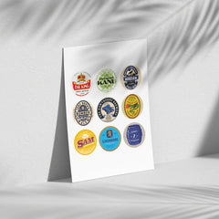 West Brom Beer Mat Art