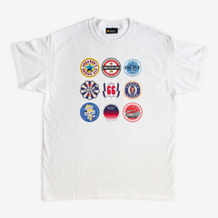 England Football Beer Mats T-Shirt