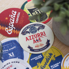 Woman's EURO 2022 Football Beer Mats
