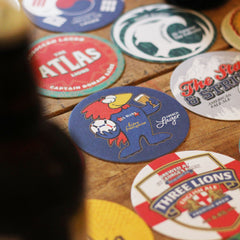 World Cup 2022 Football Beer Mats
