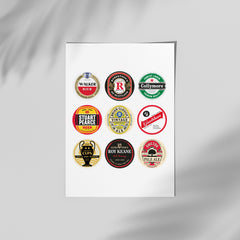 Nottingham Forest Beer Mat Art