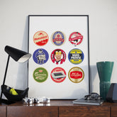 Southampton Beer Mat Art