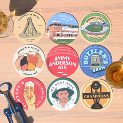 England Cricket Beer Mats