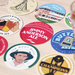 England Cricket Beer Mats