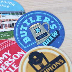 England Cricket Beer Mats