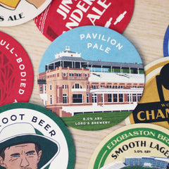 England Cricket Beer Mats