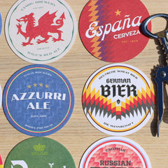 Euro 2021 Football Beer Mats