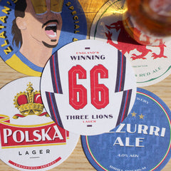 Euro 2021 Football Beer Mats