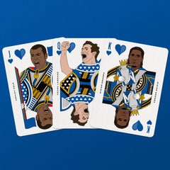 The Blues Playing Cards