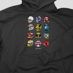 Formula 1 Helmets Hoodie