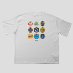 West Brom Beer Mats Oversized T-Shirt