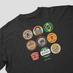 Newcastle Beer Mats Oversized T-Shirt