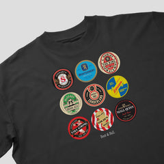 Sunderland Beer Mats Oversized T-Shirt