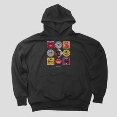 Aston Villa Beer Mats Hoodie