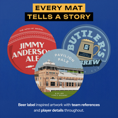 England Cricket Beer Mats