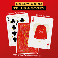 Manchester United Playing Cards - Gold Foil Edition
