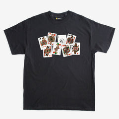 Liverpool Scattered Playing Cards T-Shirt