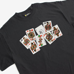 Liverpool Scattered Playing Cards T-Shirt