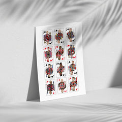 England Playing Cards Artwork