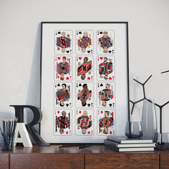 England Playing Cards Artwork