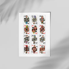 Formula 1 Playing Cards Artwork