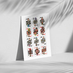 Formula 1 Playing Cards Artwork