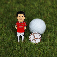 Keane & Cantona Man United Golf Divot Tool & Ball Marker