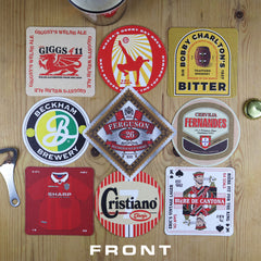 Man United Beer Mats