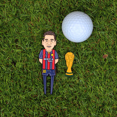 Lionel Messi Golf Divot Tool & Ball Marker