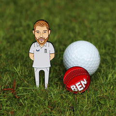 Ben Stokes England Cricket Golf Divot Tool & Ball Marker