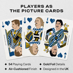 North London Whites Playing Cards
