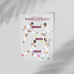 Aston Villa vs Freiburg Europa League Final (Grey Background)