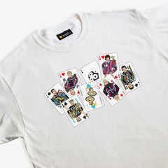 Newcastle Scattered Playing Cards T-Shirt