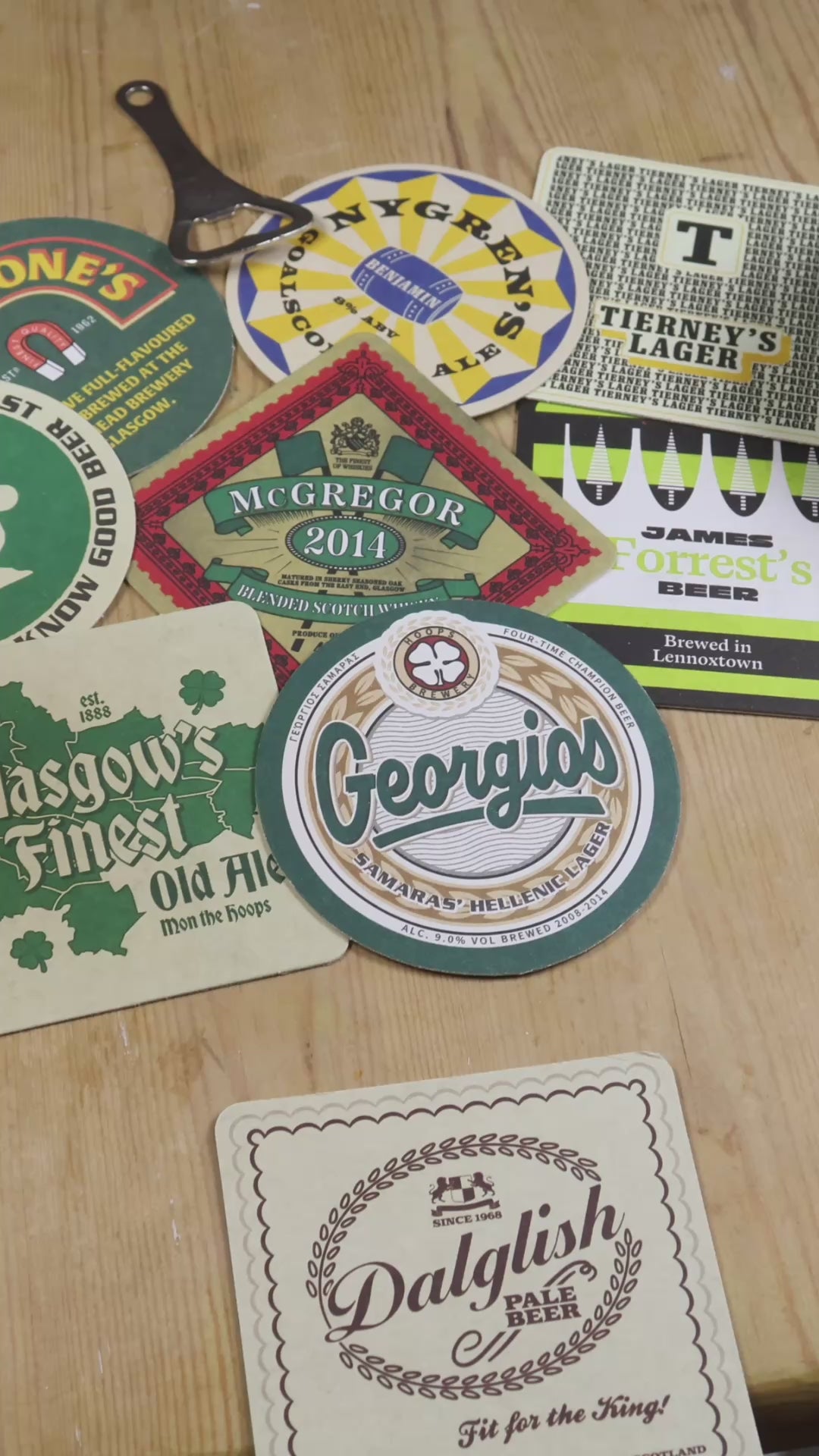 Celtic Beer Mats