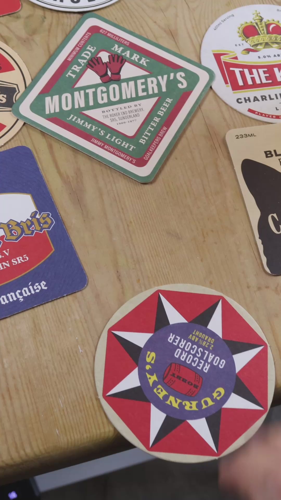 Sunderland Beer Mats