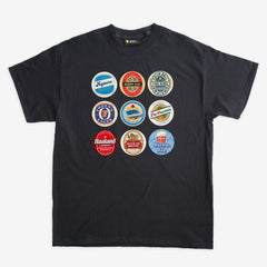 Man City Beer Mats T-Shirt