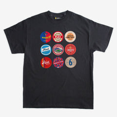 Barcelona Beer Mats T-Shirt