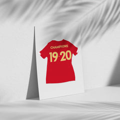 Liverpool 19/20 Champions Shirt