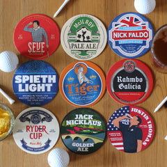 Golf Beer Mats