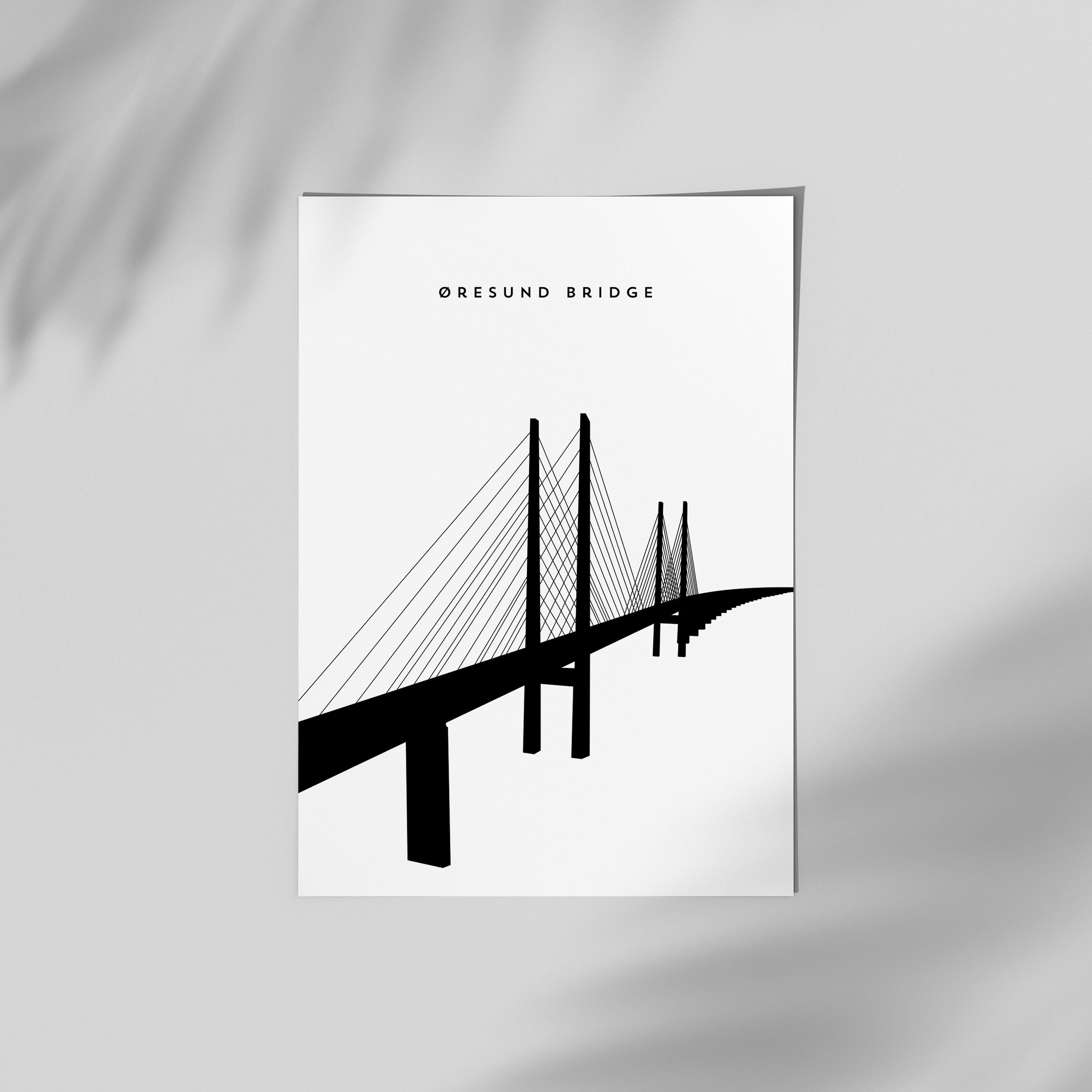 Oresund Bridge Poster – Boot & Ball