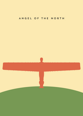 Custom Order - Angel of the North - 50x70cm