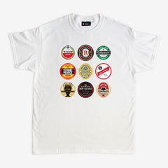 Nottingham Forest Beer Mats T-Shirt
