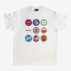 Aston Villa Beer Mats T-Shirt