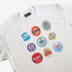 Man City Beer Mats T-Shirt