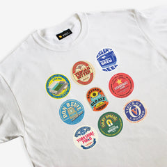 Leeds Beer Mats T-Shirt