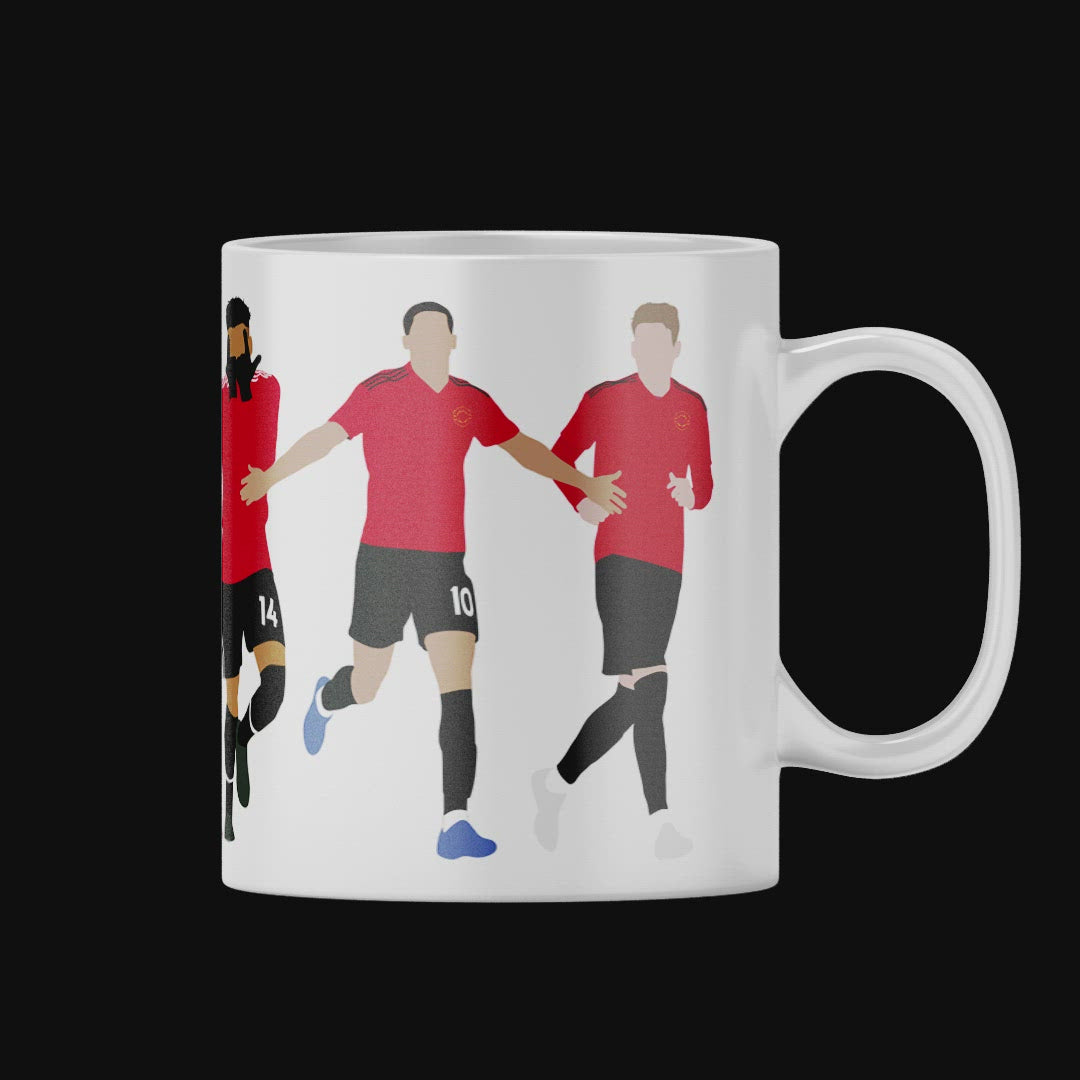 Man United Players Mug