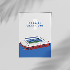 Champions 20/21 Ibrox Stadium - Rangers